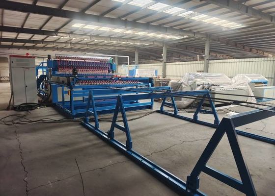 پهنای میش 3m پهنای میش 6m ماشین جوش شبکه تقویت کننده PLC