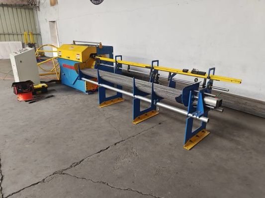 میلگرد اندازه 3-8 میلی متر سیم صاف کننده و برش دستگاه طول 6 متر